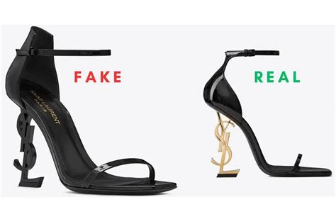 ysl shoes fake vs real|are YSL shoes real.